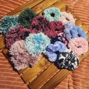 MINKY Hair Scrunchies
